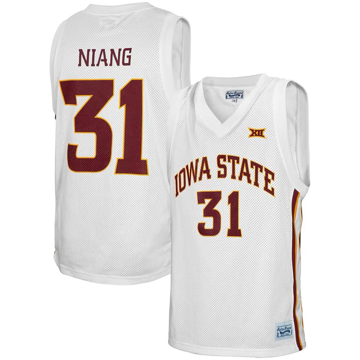 Retro Brand Iowa State Georges Niang Replica Basketball Jersey
